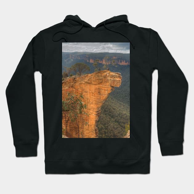 Hanging Rock .. the long view Hoodie by Michaelm43